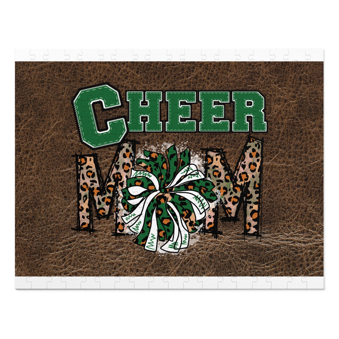 Jigsaw Puzzle, Cheer Mom, Personalised/Non-Personalised (30, 110, 252, 500,1000-Piece)