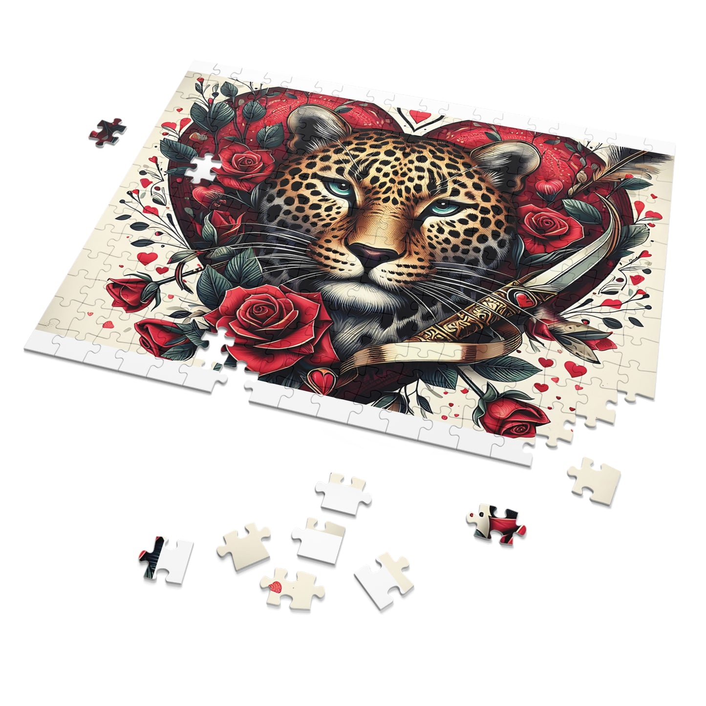 Jigsaw Puzzle, Cheetah, Personalised/Non-Personalised (30, 110, 252, 500,1000-Piece)