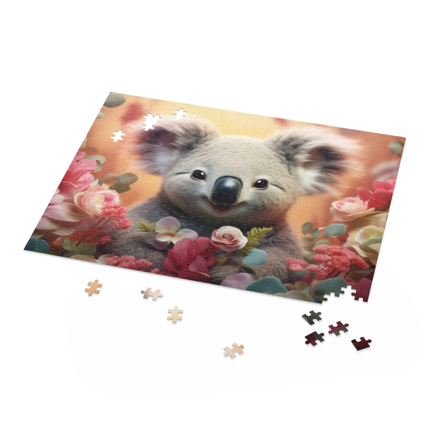 Personalised/Non-Personalised Puzzle, Koala (120, 252, 500-Piece)