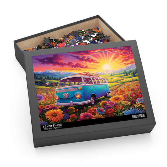 Puzzle, Combi Van (120, 252, 500-Piece) awd-628