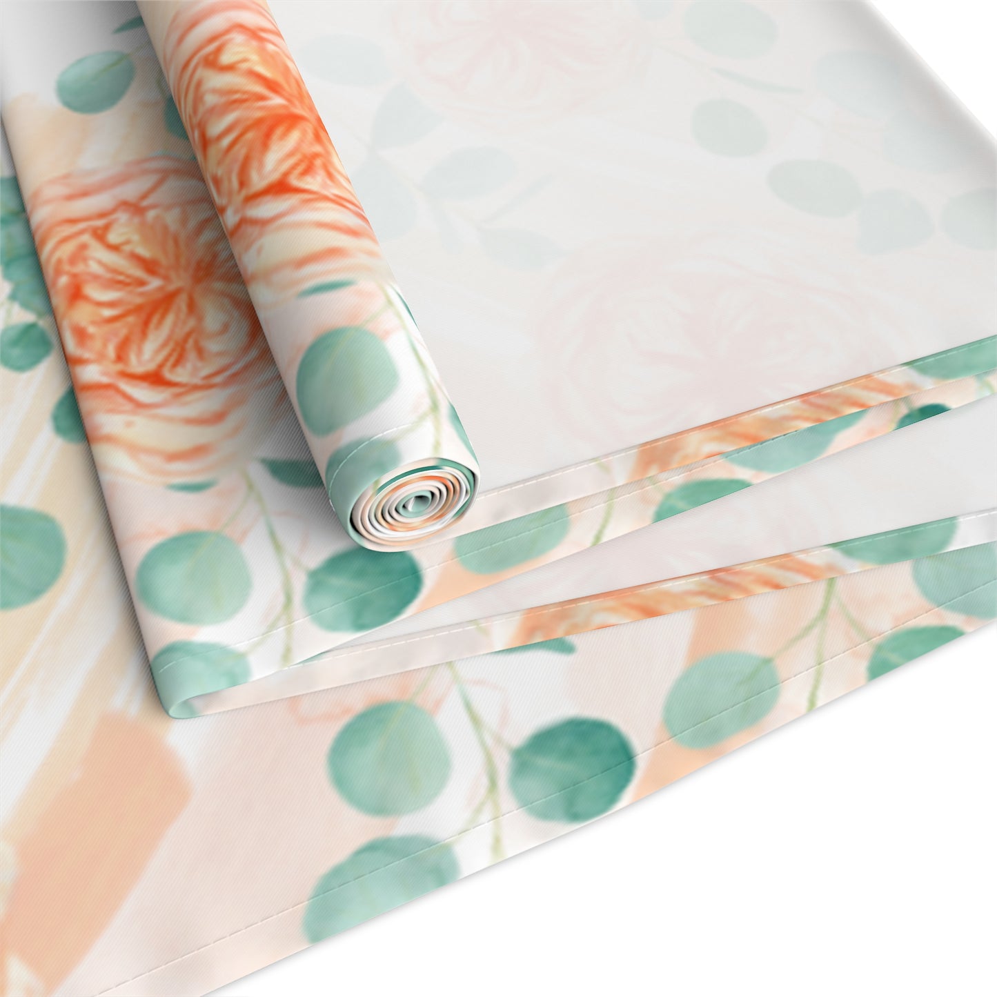 Australian Floral Table Runner, Cotton Twill and Poly Available