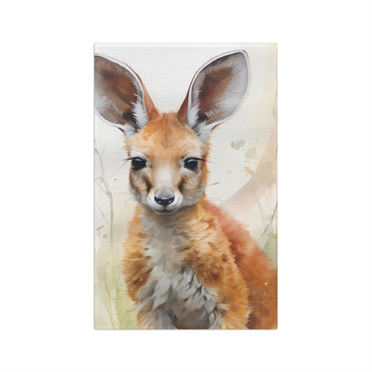 Microfiber Tea Towel, Australian Animals, Kangaroo