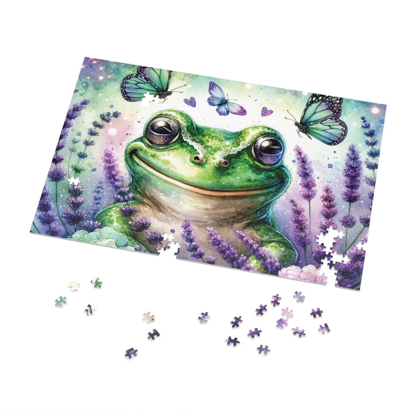 Jigsaw Puzzle, Frog, Personalised/Non-Personalised (30, 110, 252, 500,1000-Piece)