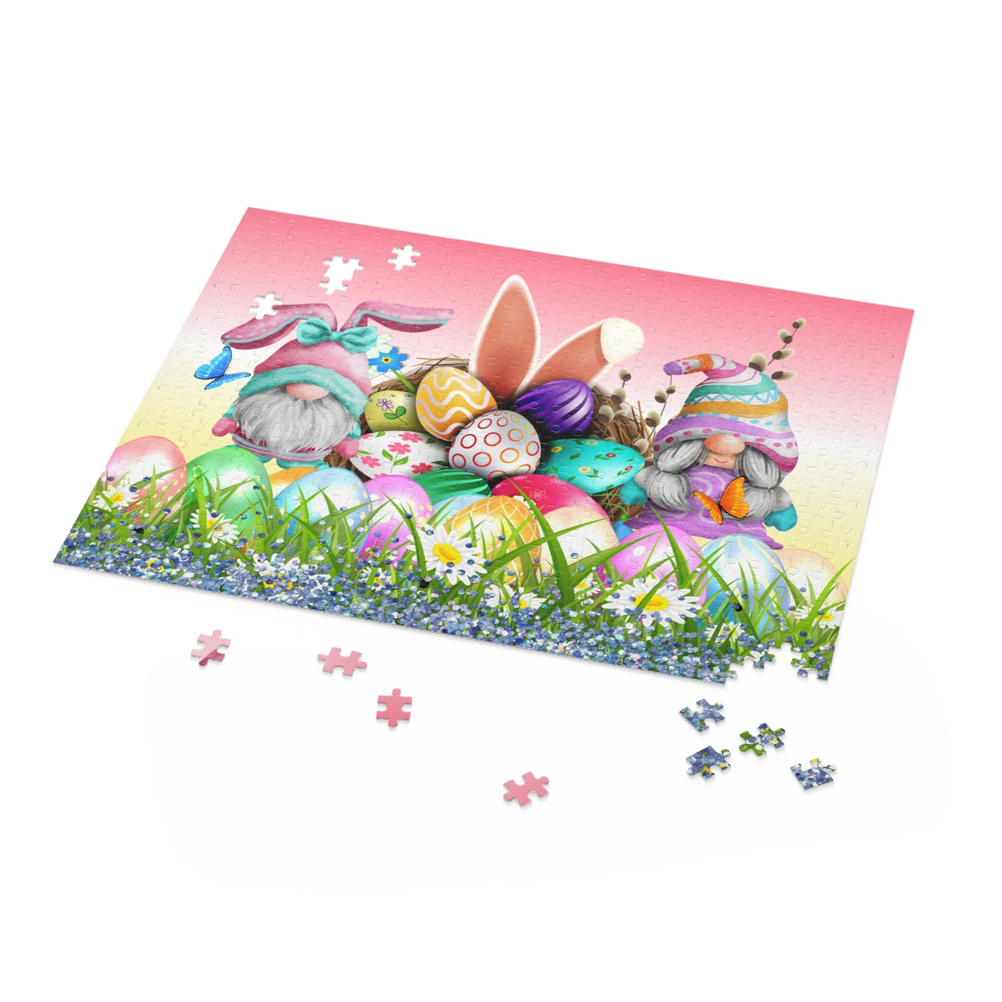 Puzzle, Easter, Gnomes  (120, 252, 500-Piece) awd-631