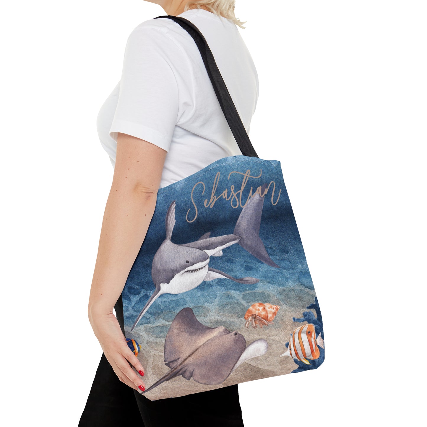 Tote Bag, Shark bag, Beach Tote Bag