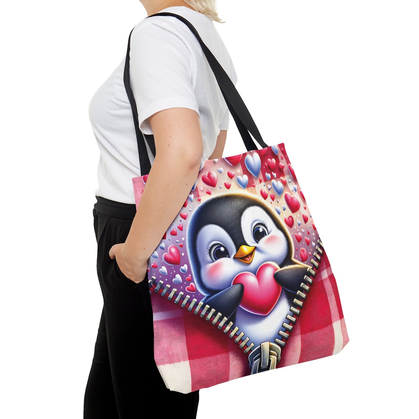 Tote Bag, Penguin, Personalised/Non-Personalised Tote bag