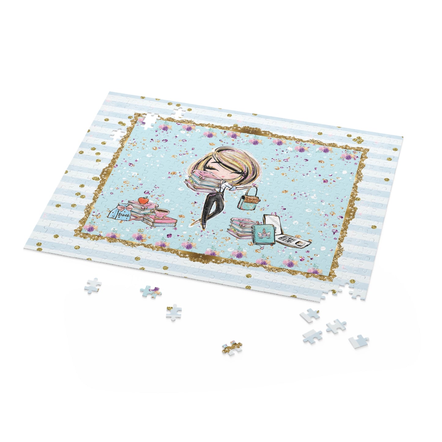 Personalised/Non-Personalised Puzzle, Teacher (120, 252, 500-Piece)