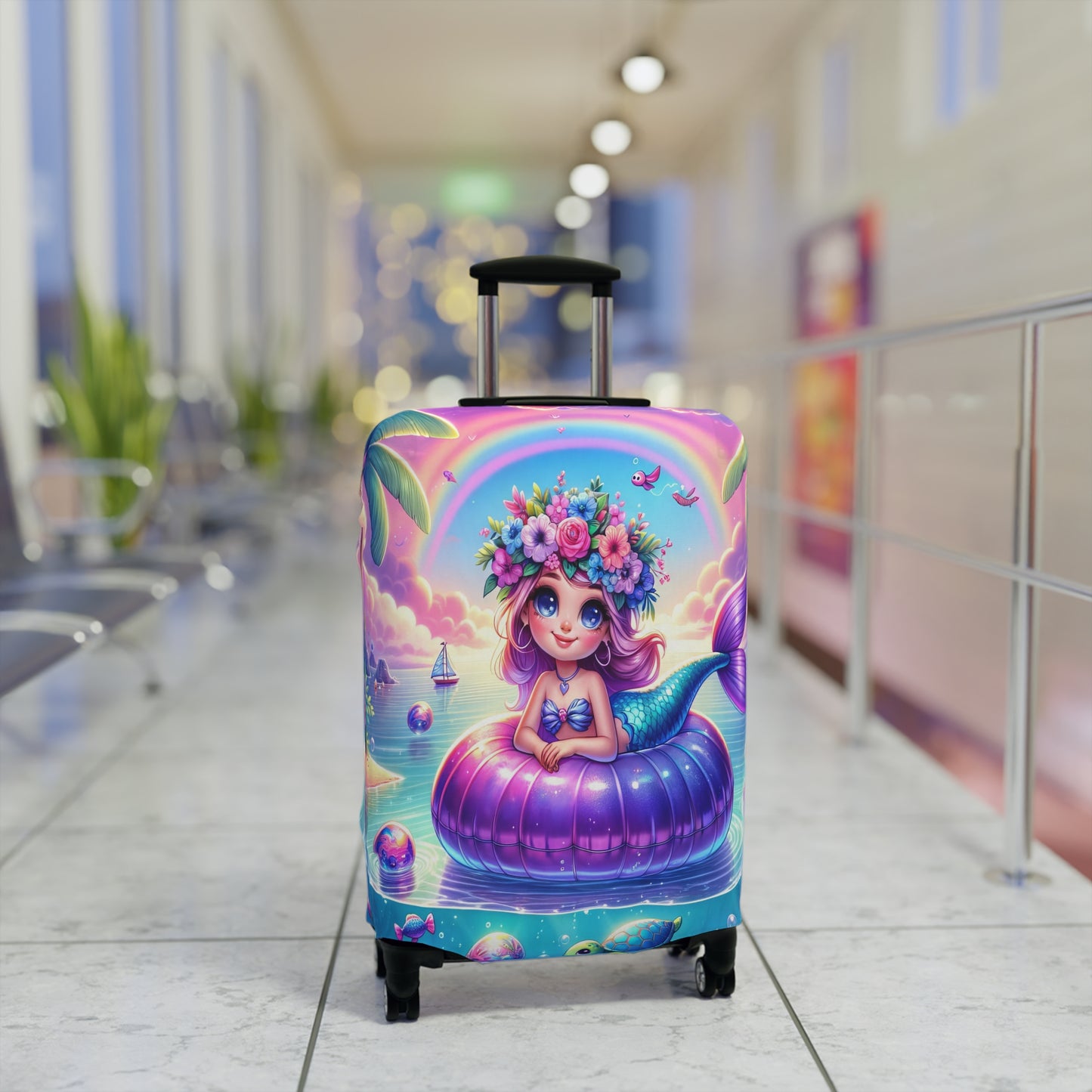 Luggage Cover, Mermaid, awd-3082