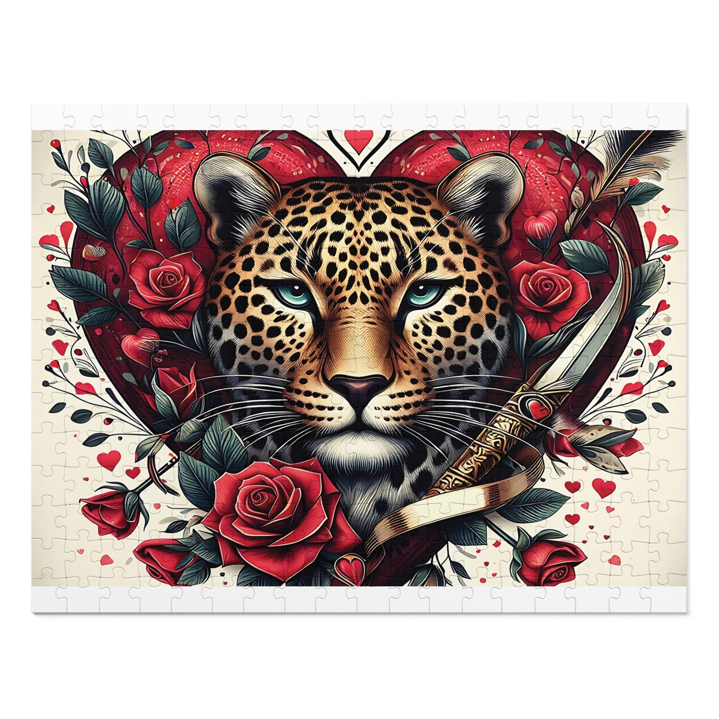 Jigsaw Puzzle, Cheetah, Personalised/Non-Personalised (30, 110, 252, 500,1000-Piece)