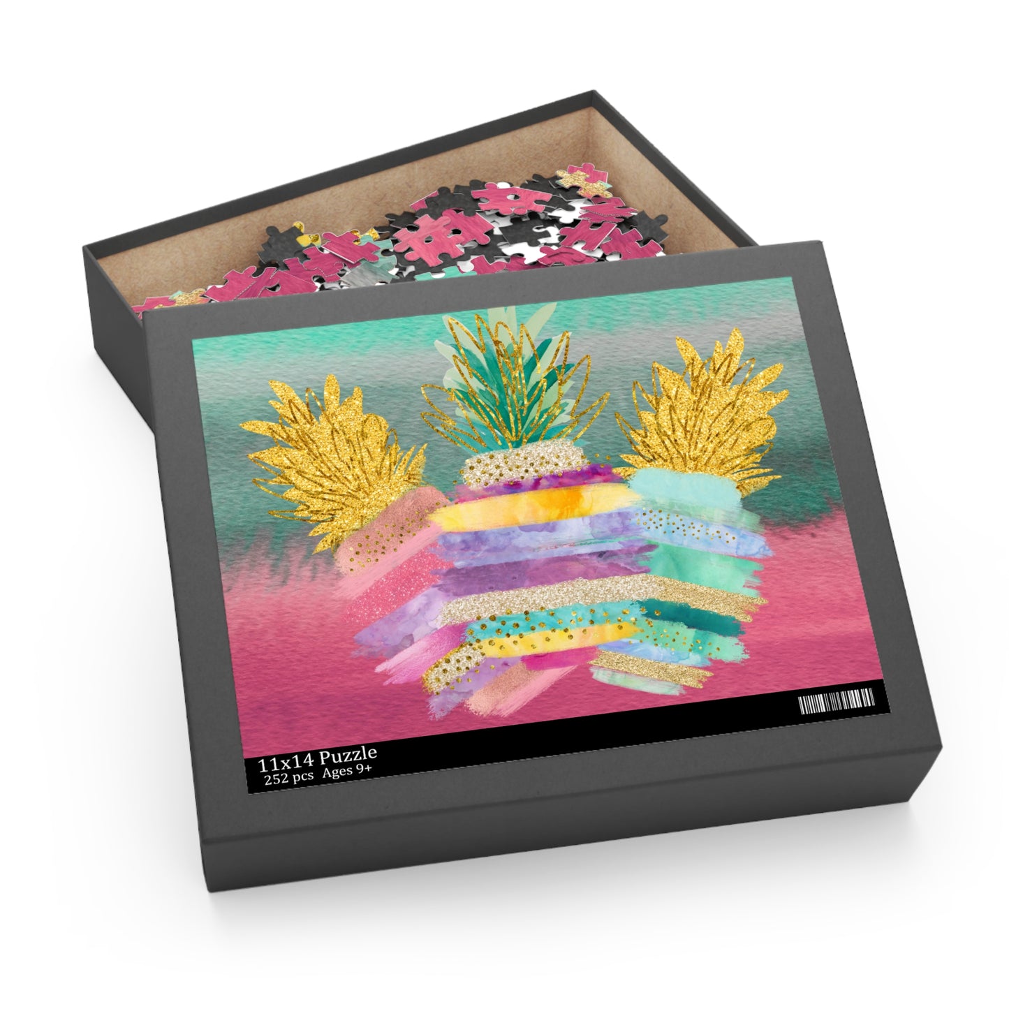 Personalised/Non-Personalised Puzzle, Pineapples (120, 252, 500-Piece)