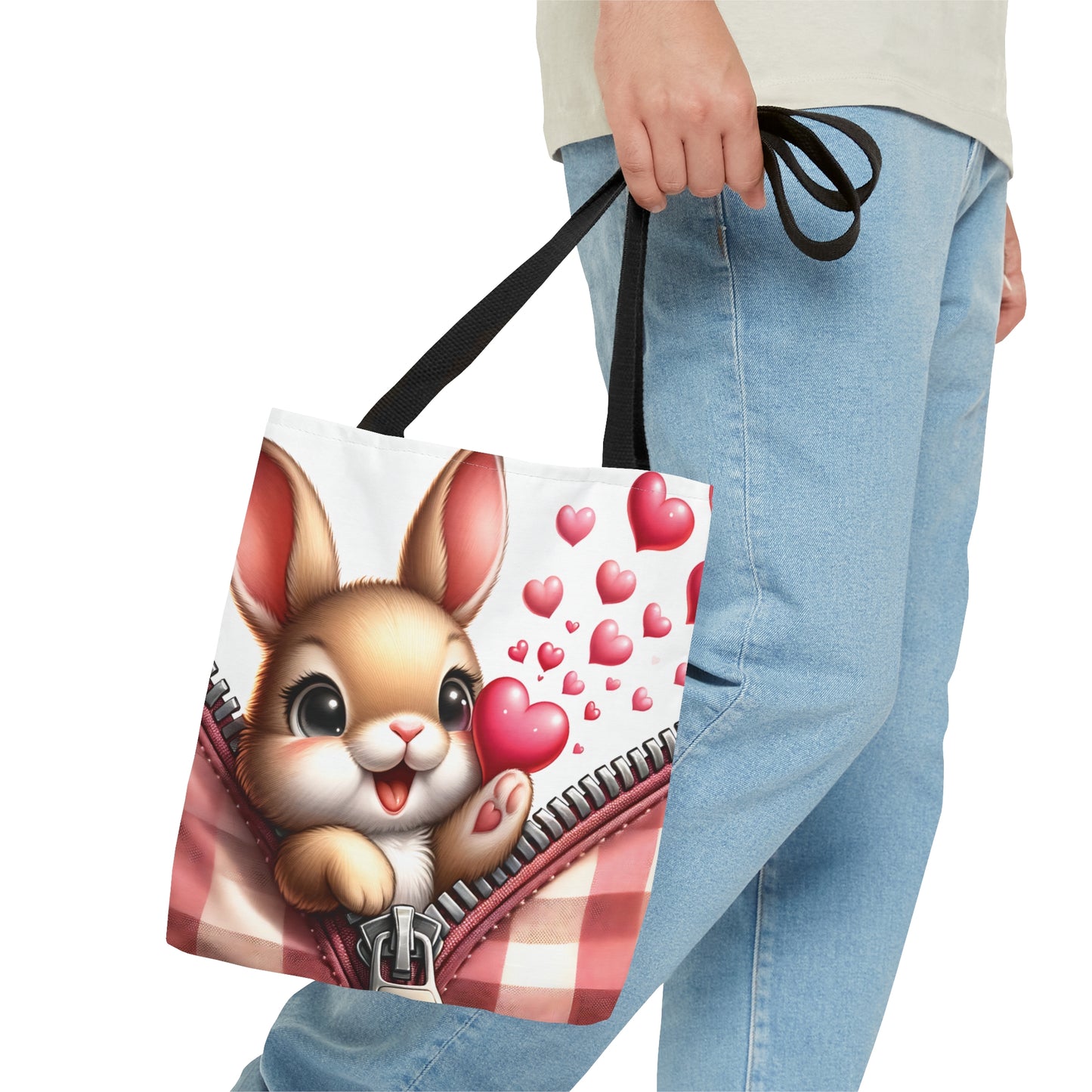 Tote Bag, Rabbit, Personalised/Non-Personalised Tote bag