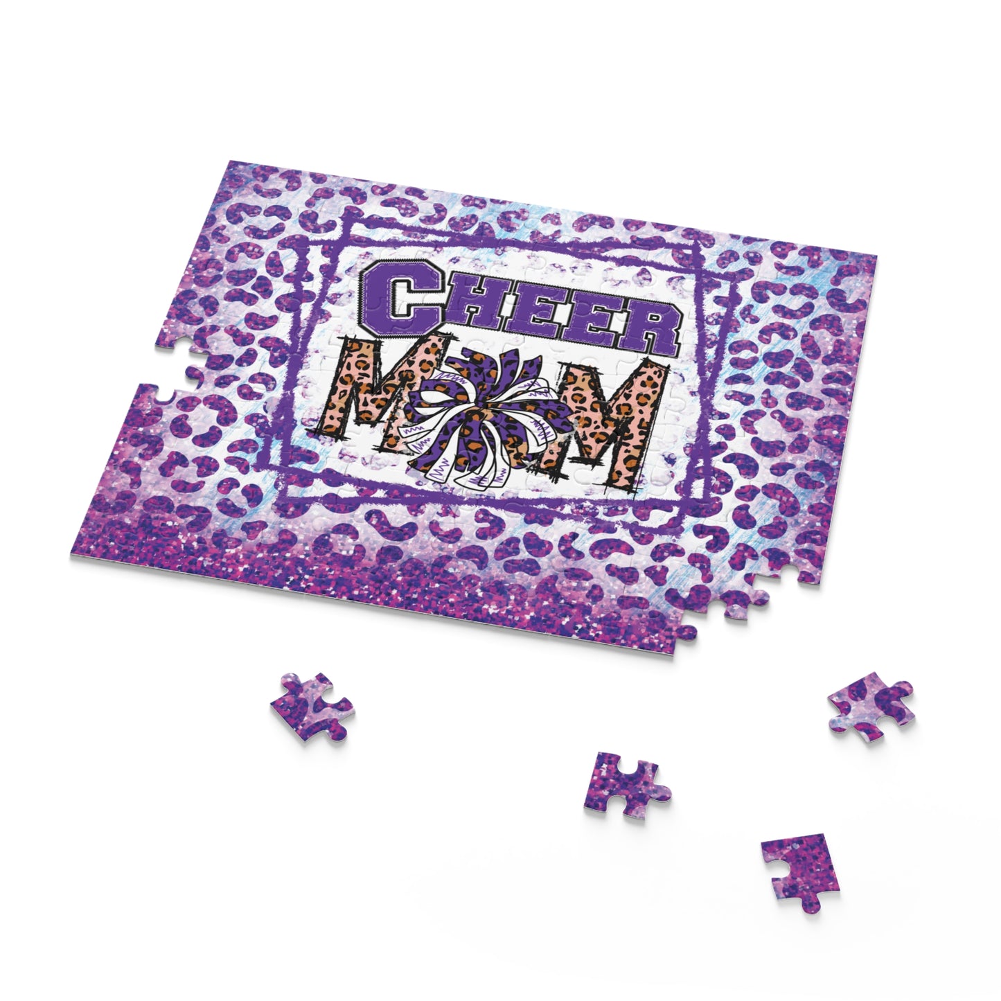 Personalised/Non-Personalised Puzzle, Cheer, Mum, Mom (120, 252, 500-Piece)