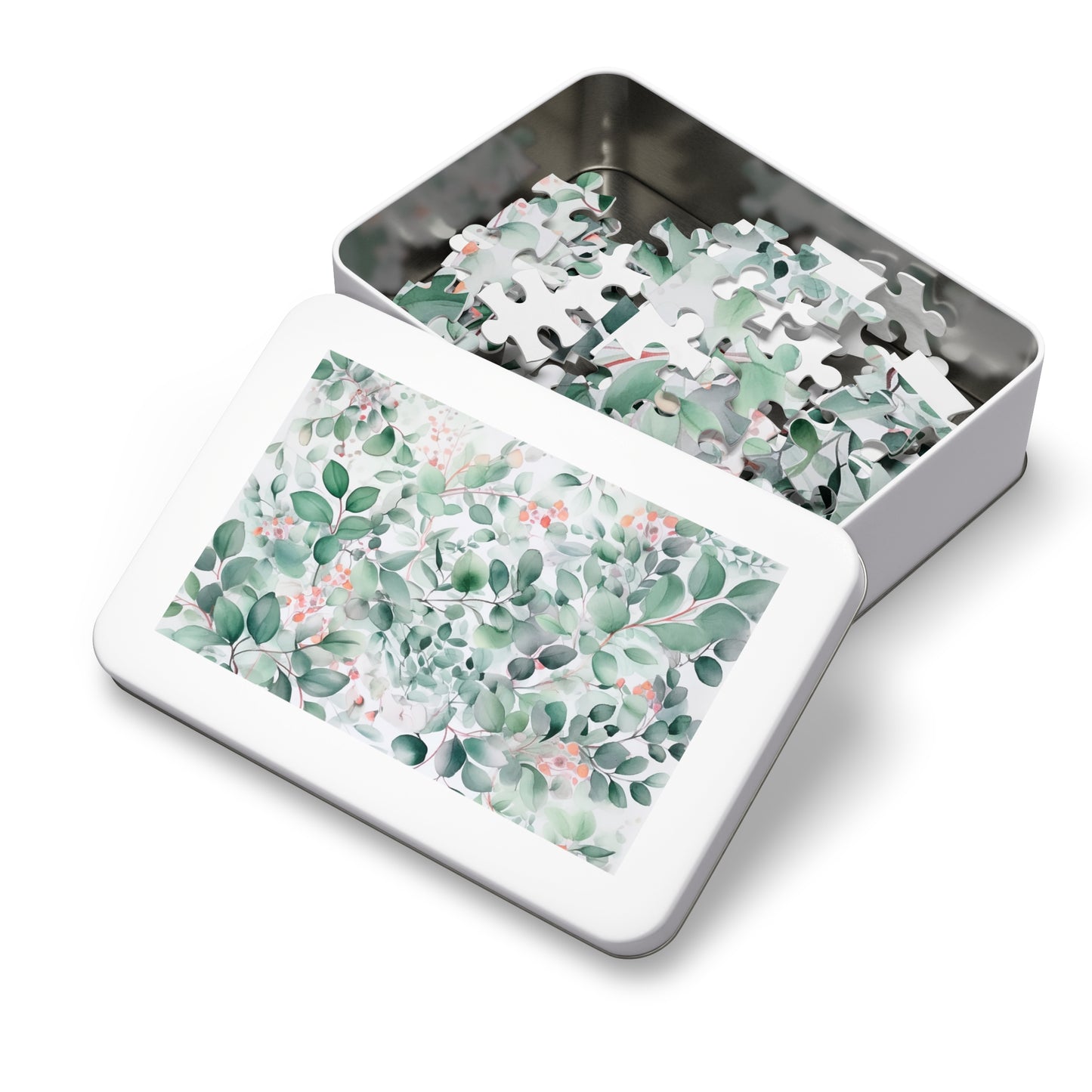 Jigsaw Puzzle, Eucalyptus Leaves, Personalised/Non-Personalised (30, 110, 252, 500,1000-Piece)