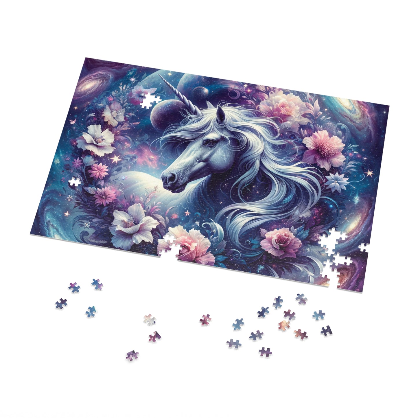 Jigsaw Puzzle, Unicorn, Personalised/Non-Personalised (30, 110, 252, 500,1000-Piece)