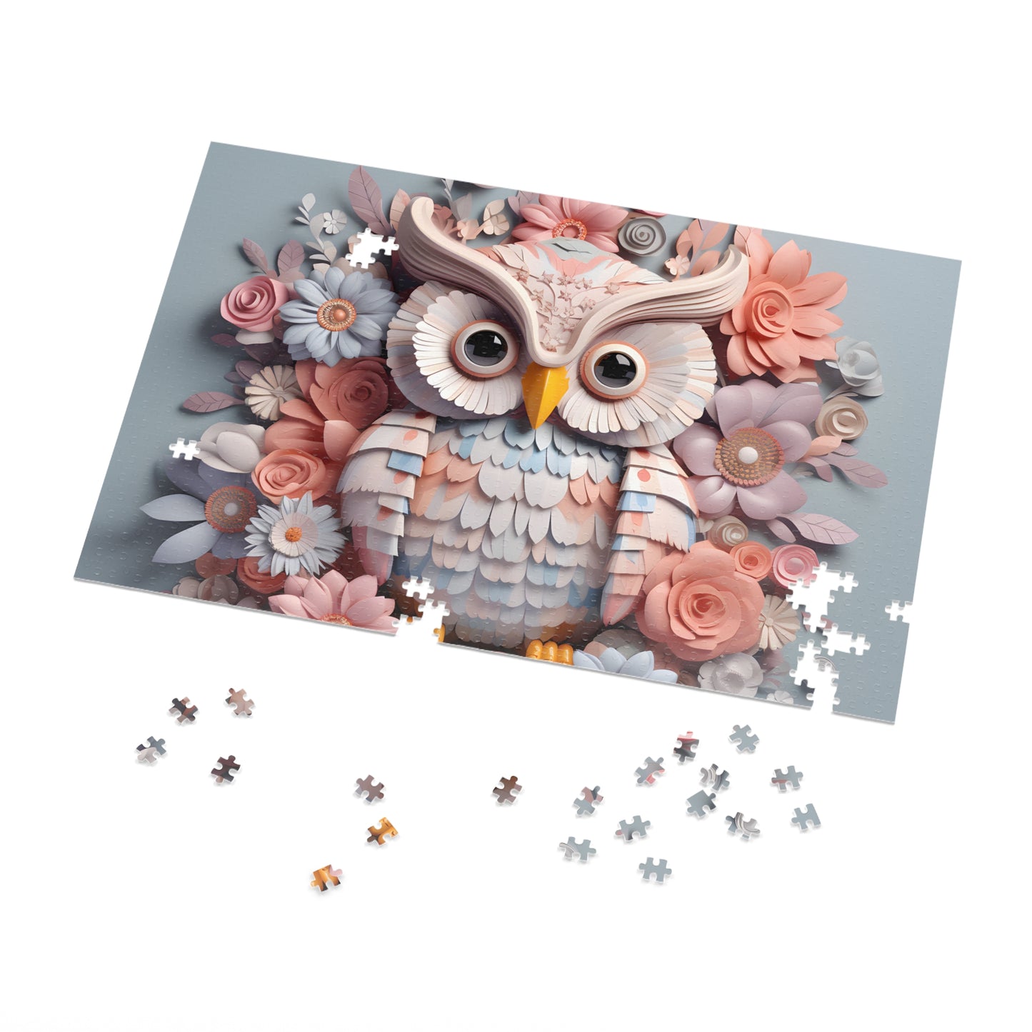 Jigsaw Puzzle, Owl, Personalised/Non-Personalised (30, 110, 252, 500,1000-Piece)