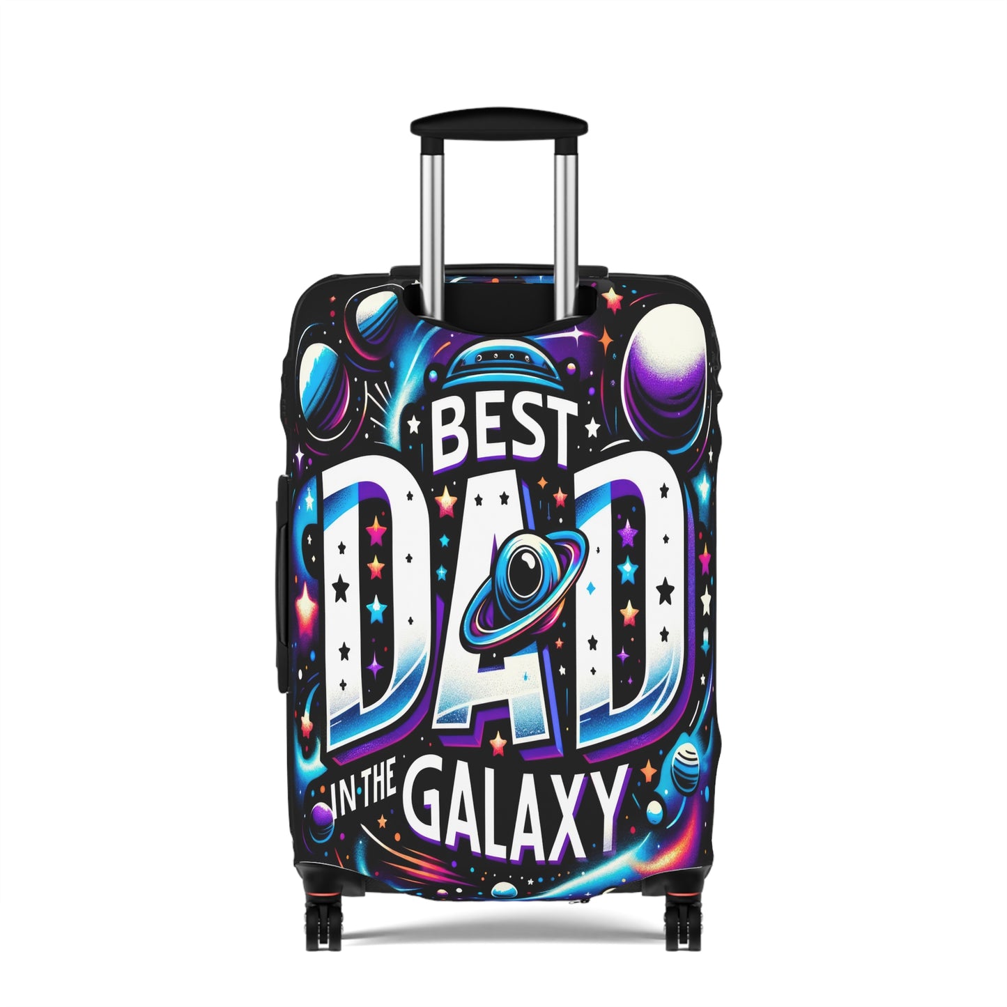 Luggage Cover, Best Dad in the Galaxy, awd-1463