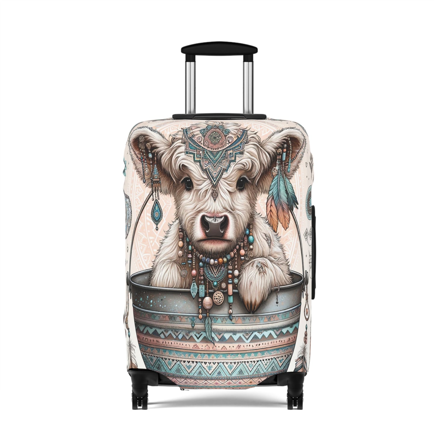 Luggage Cover, Highland Cow, awd-704