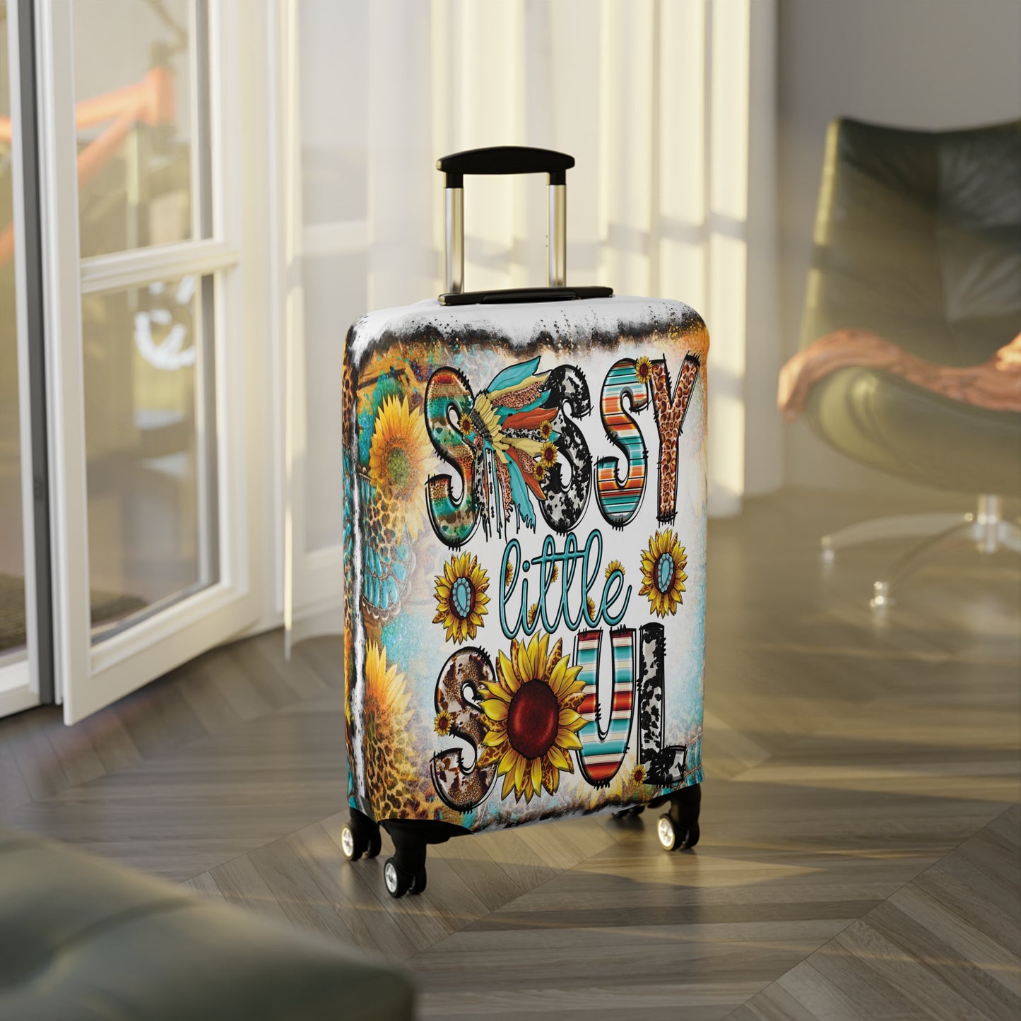 Luggage Cover, Country and Western, Sassy Little Soul, awd-1015