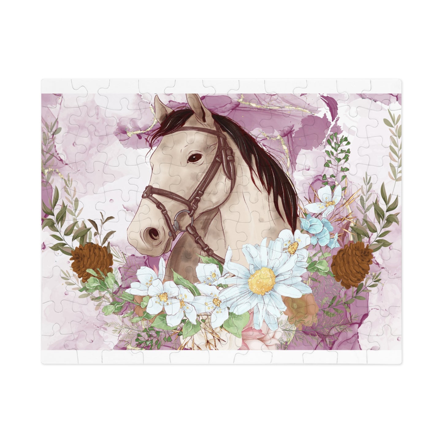 Jigsaw Puzzle, Horse, Personalised/Non-Personalised (30, 110, 252, 500,1000-Piece)