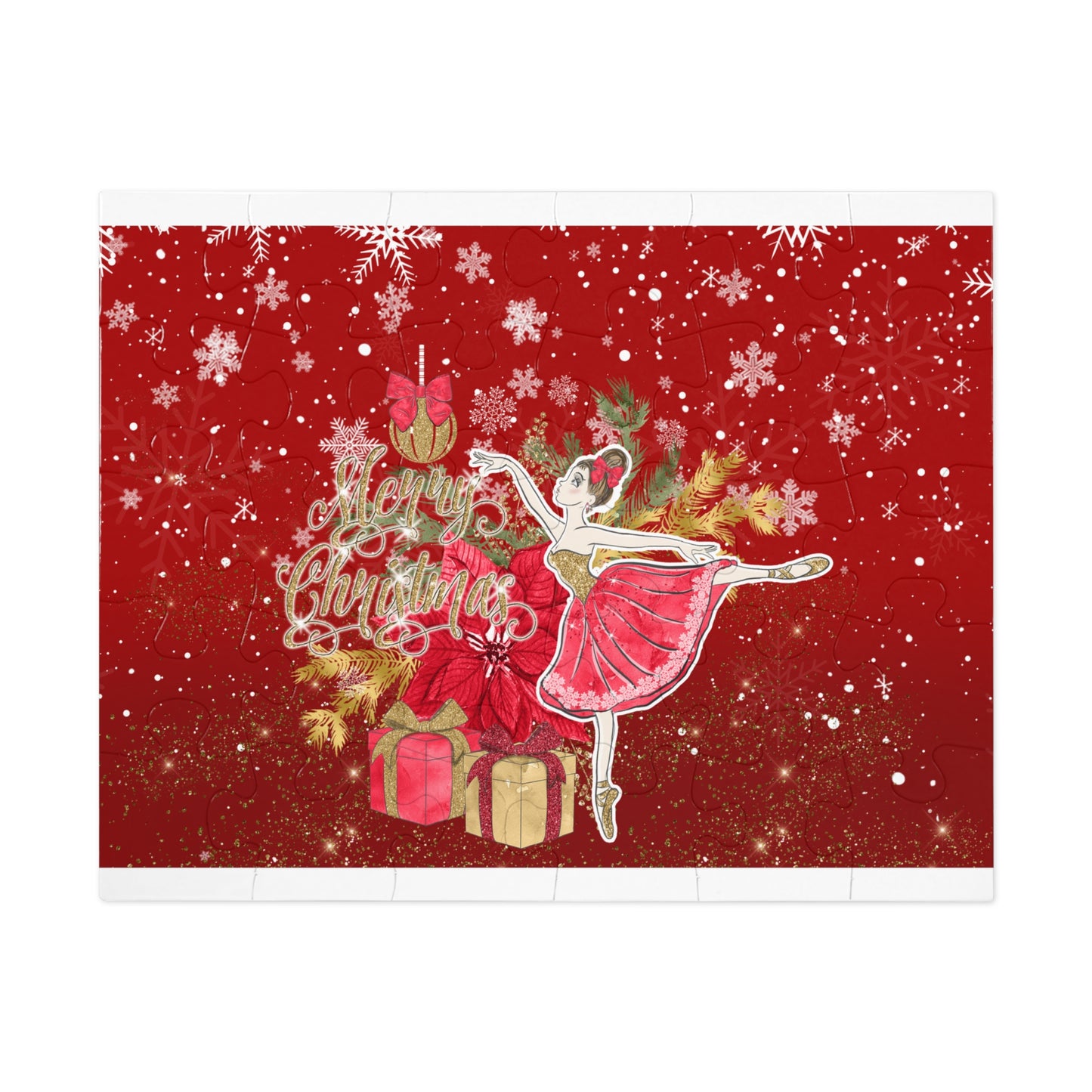 Puzzle, Christmas Sugarplum, Personalised/Non-Personalised (30, 110, 252, 500,1000-Piece)