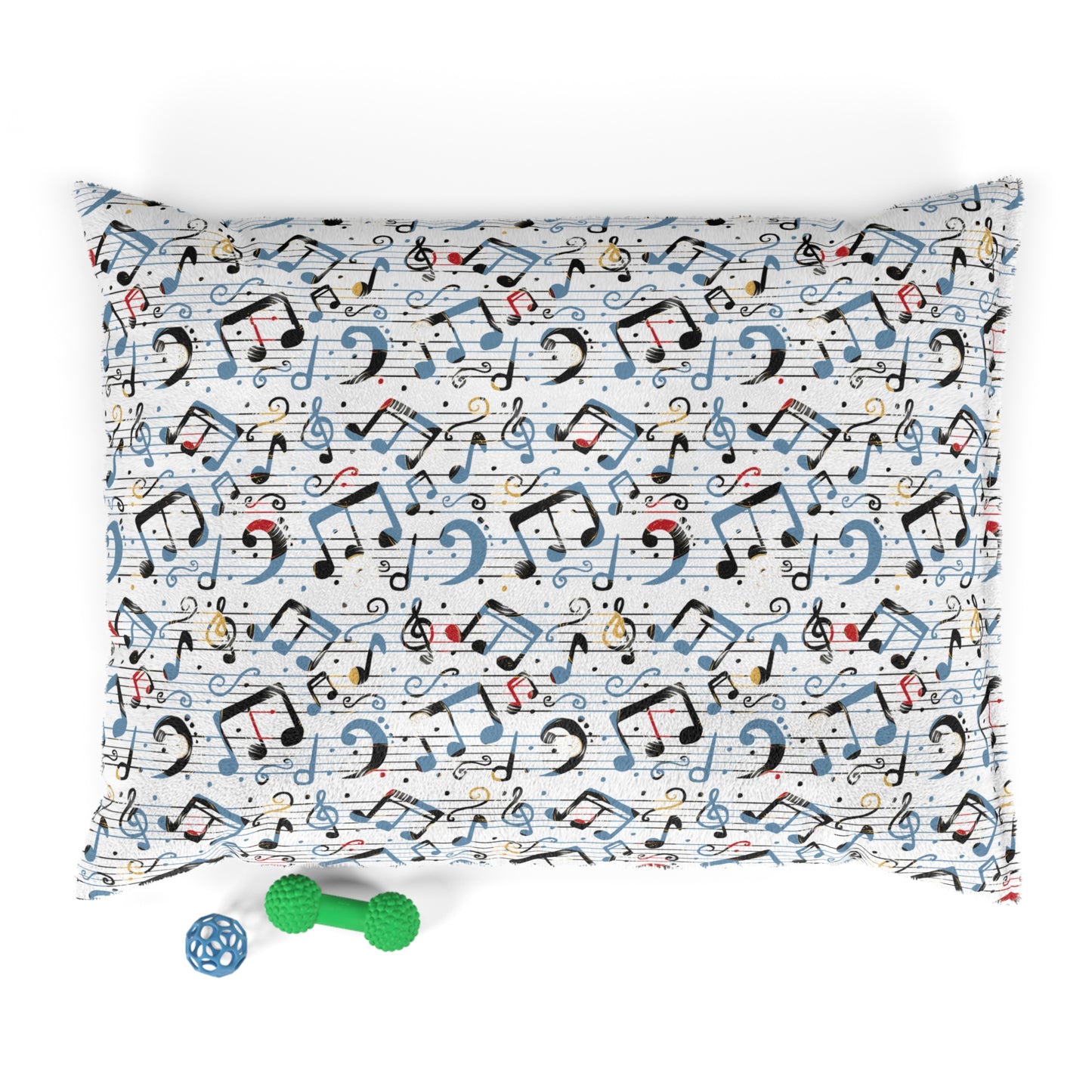 Luxury Pet Bed, feather soft fleece, Music Lovers