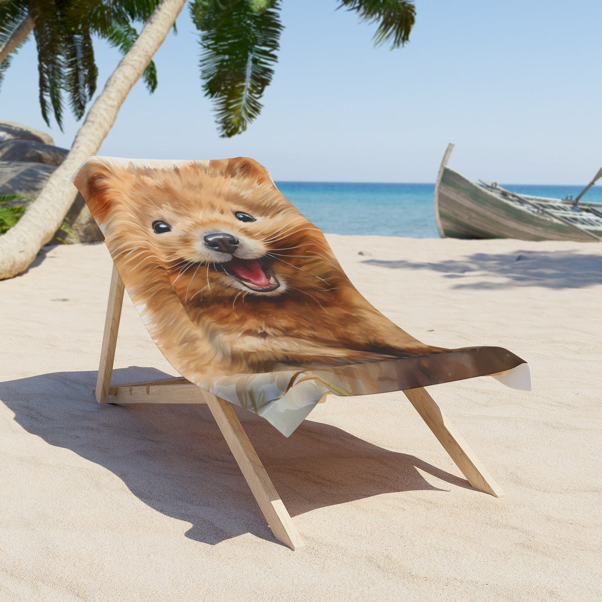 Beach Towel, Australian Animals, Quoka, Polycotton Towel, 2 sizes Available