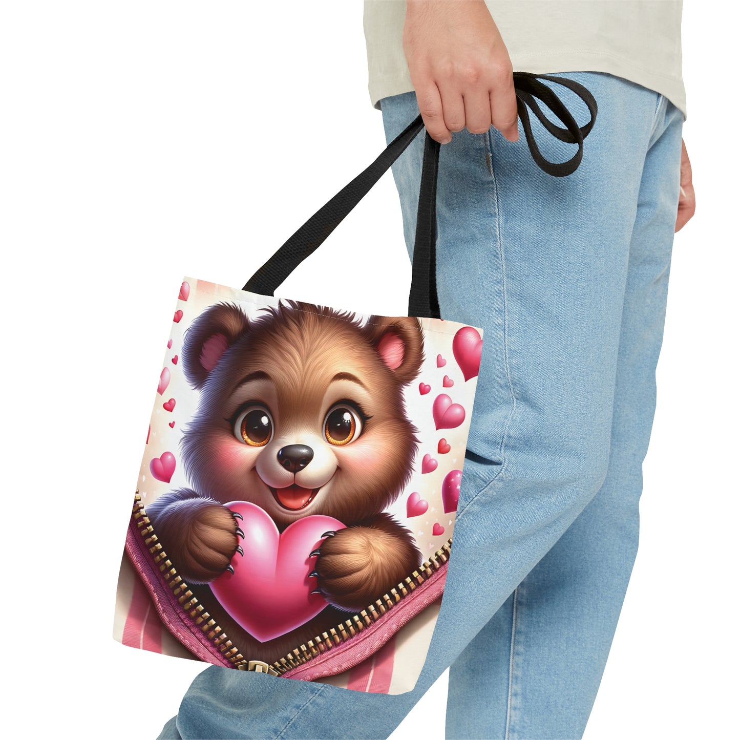 Tote Bag, Bear, Personalised/Non-Personalised Tote bag