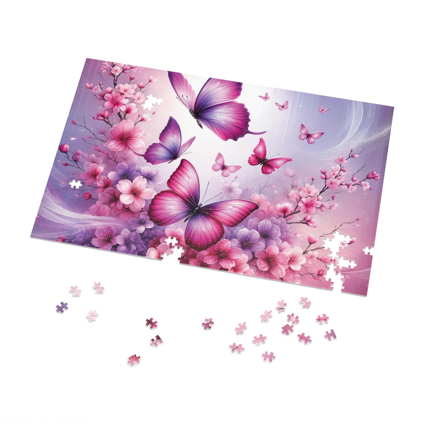 Jigsaw Puzzle, Butterfly, Personalised/Non-Personalised (30, 110, 252, 500,1000-Piece)