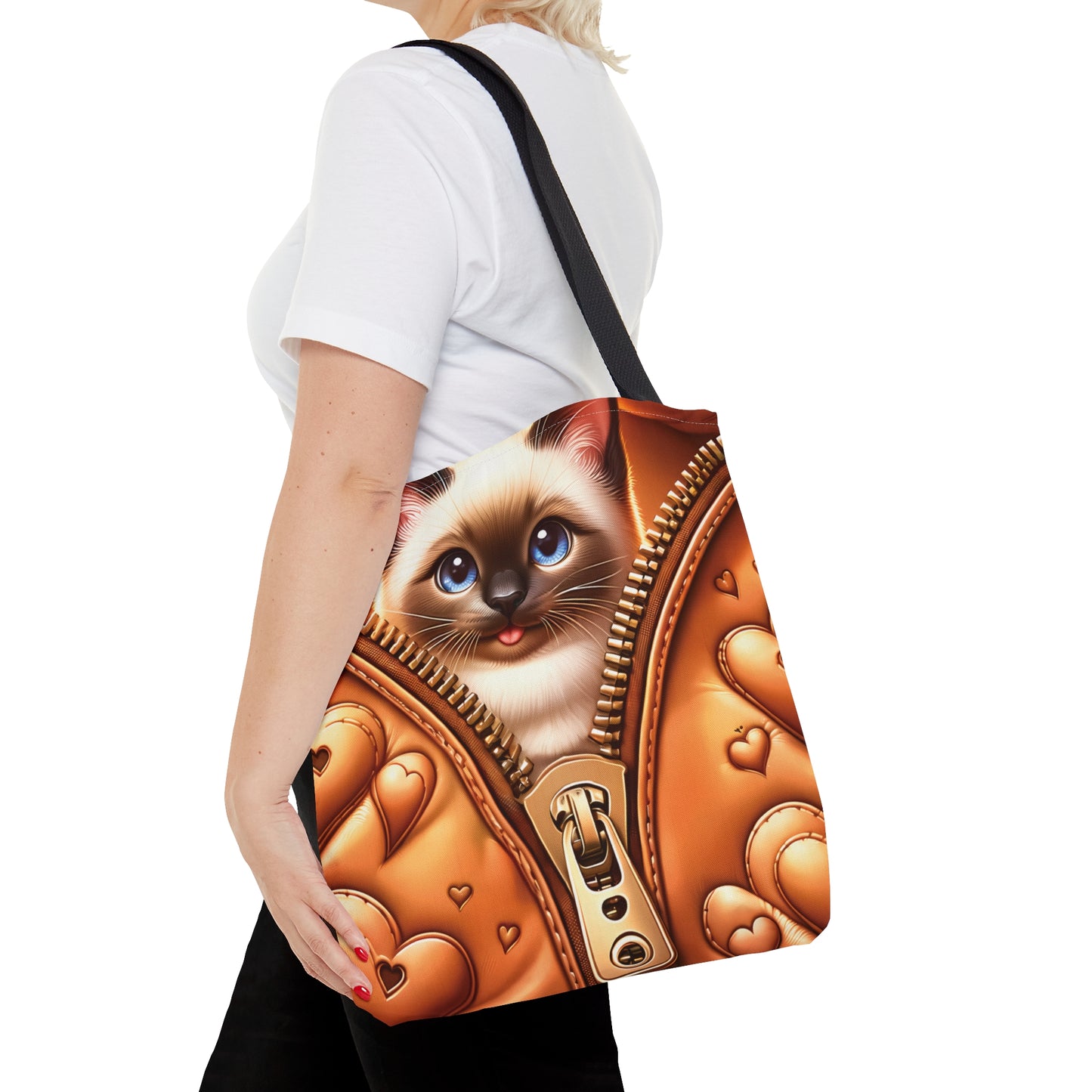 Tote Bag, Cat, Personalised/Non-Personalised Tote bag