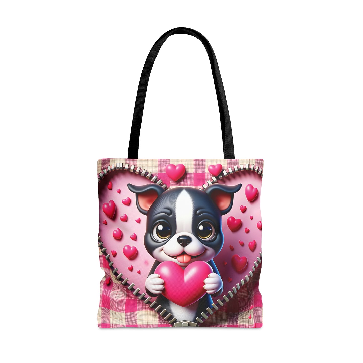 Tote Bag, Cute Dog, Personalised/Non-Personalised Tote bag