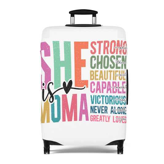 Luggage Cover, She is Moma, awd-5024