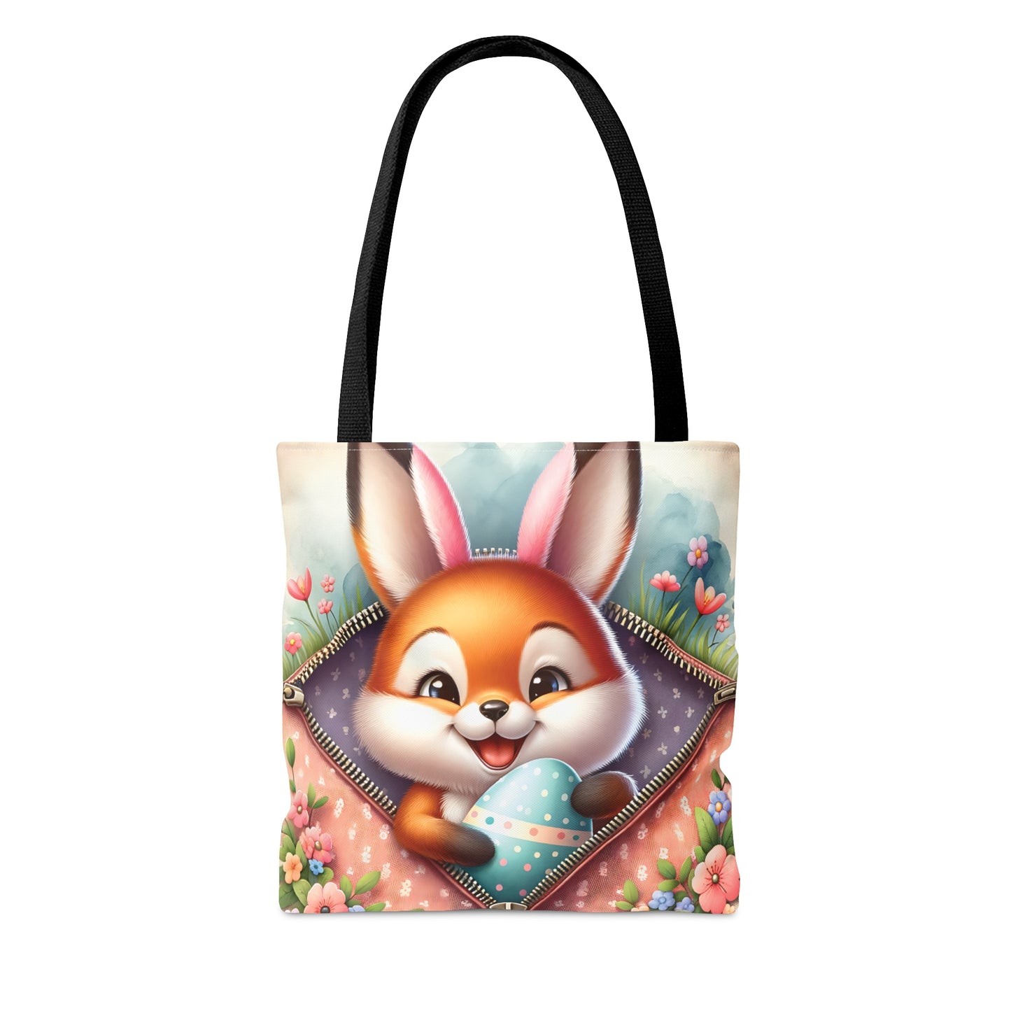 Tote Bag, Easter, Cute Rabbit, Personalised/Non-Personalised Tote bag