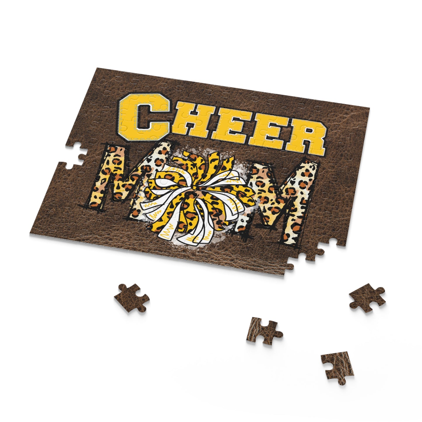 Personalised/Non-Personalised Puzzle, Cheer Mom (120, 252, 500-Piece)