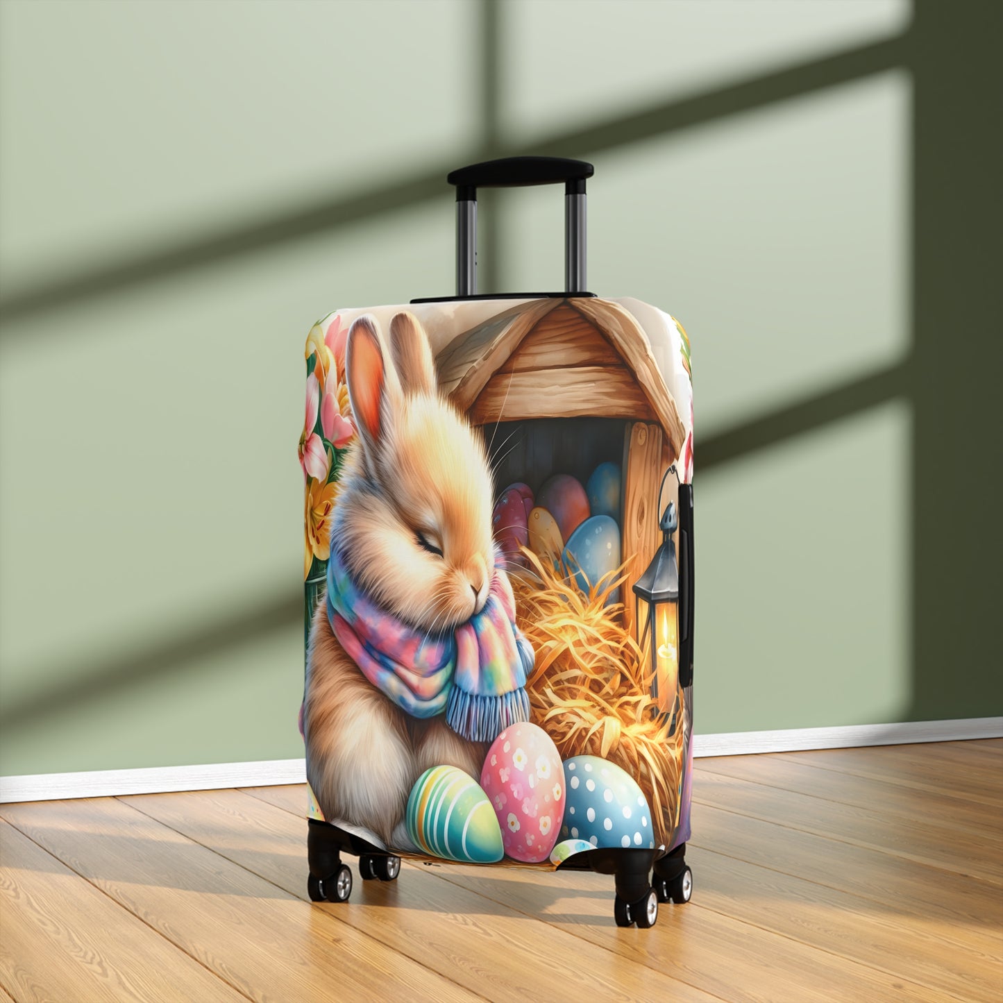 Luggage Cover, Easter, Rabbit, awd-1606