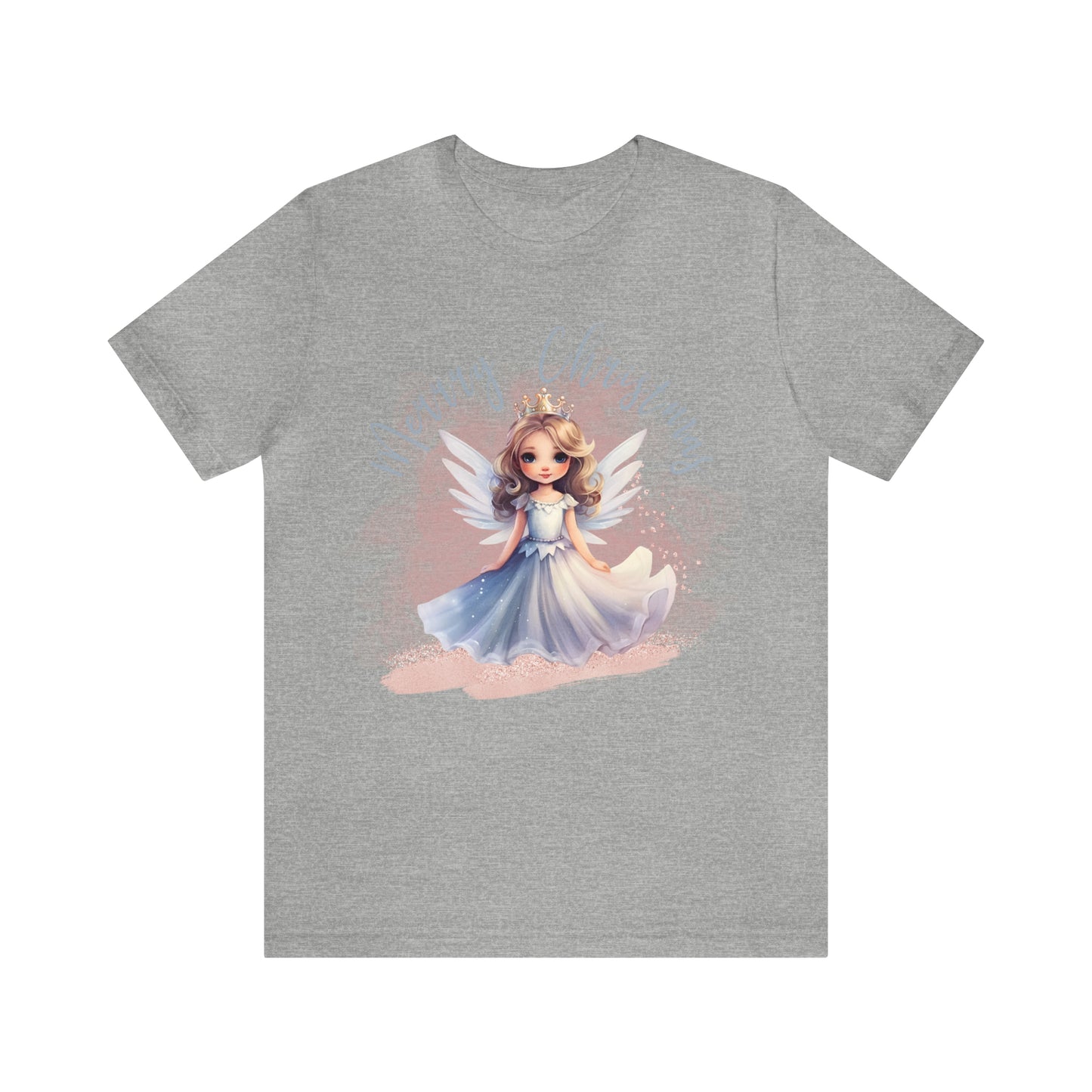 Unisex Jersey Short Sleeve Tee Christmas, Women's Fairy T-shirt A-0011