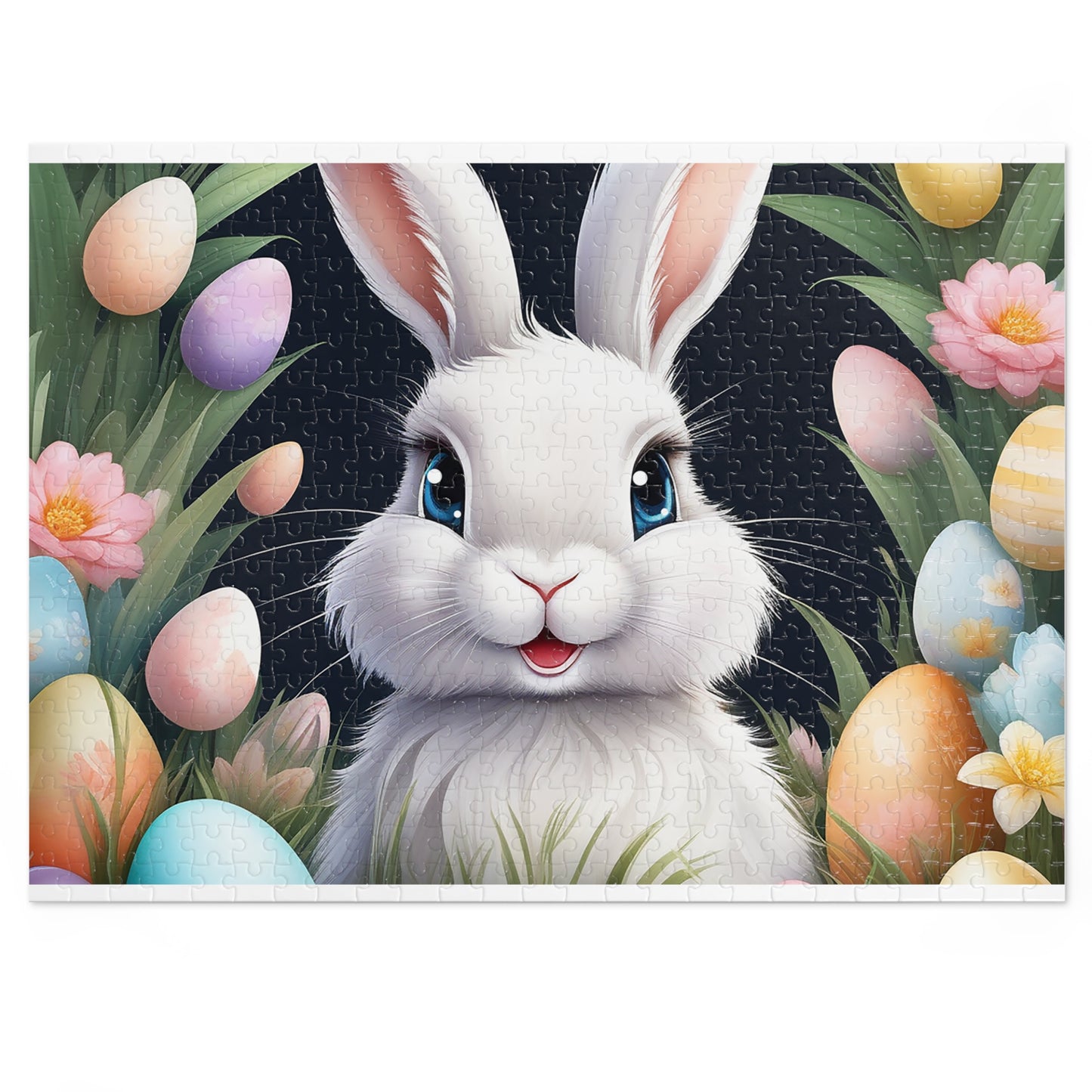 Puzzle, Easter, Rabbit, Personalised/Non-Personalised (30, 110, 252, 500,1000-Piece) awd-649