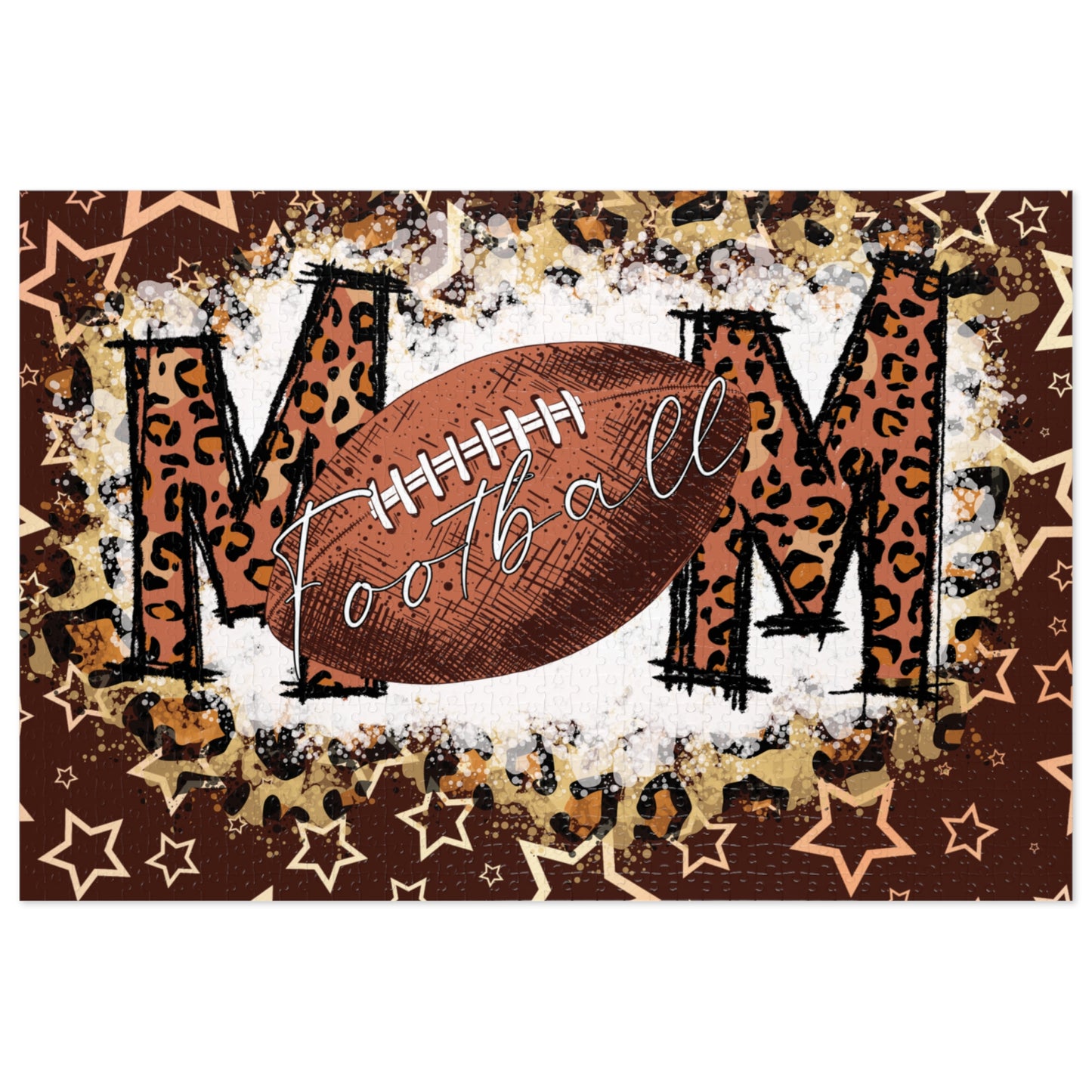 Jigsaw Puzzle, Football Mom, Personalised/Non-Personalised (30, 110, 252, 500,1000-Piece)