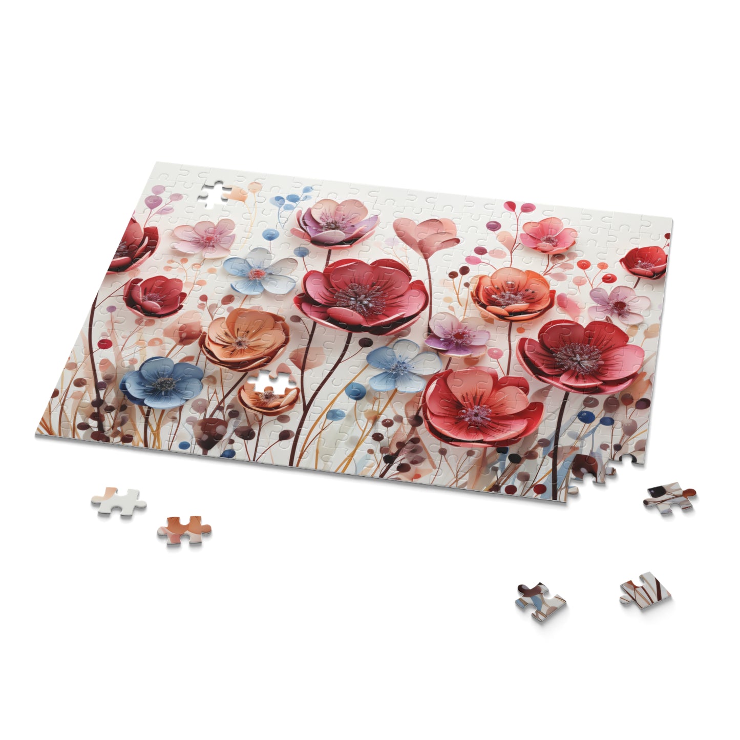 Puzzle, Floral, Wildflowers (120, 252, 500-Piece) awd-654