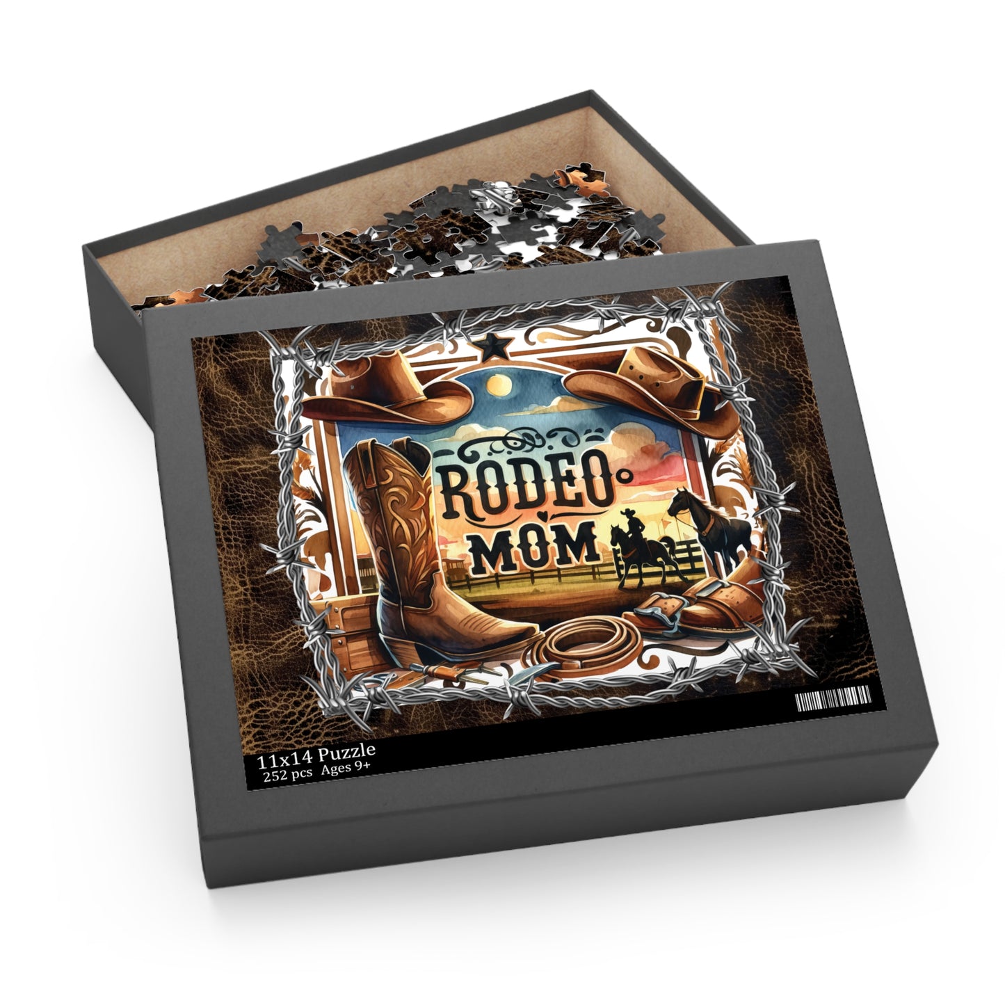 Puzzle, Western, Rodeo Mom  (120, 252, 500-Piece) awd-610