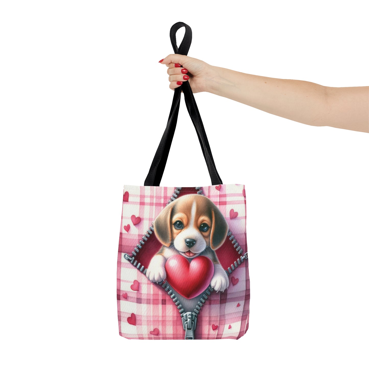 Tote Bag, Cute Dog, Personalised/Non-Personalised Tote bag