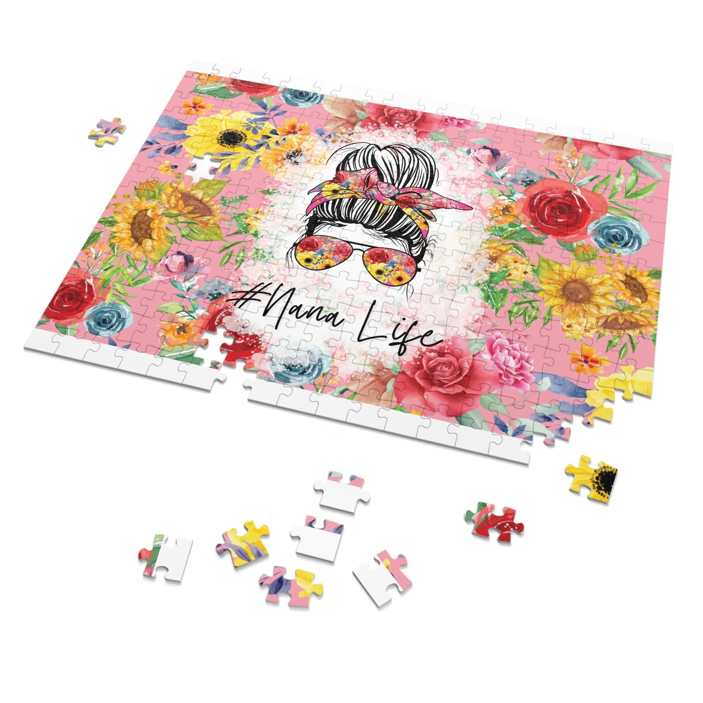 Jigsaw Puzzle, Nana Life, Personalised/Non-Personalised (30, 110, 252, 500,1000-Piece)