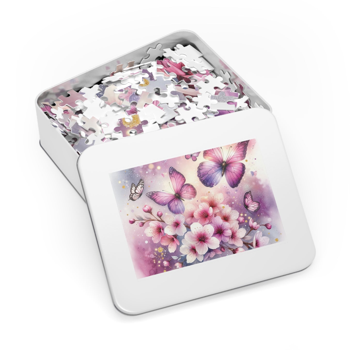 Jigsaw Puzzle, Butterfly, Personalised/Non-Personalised (30, 110, 252, 500,1000-Piece)