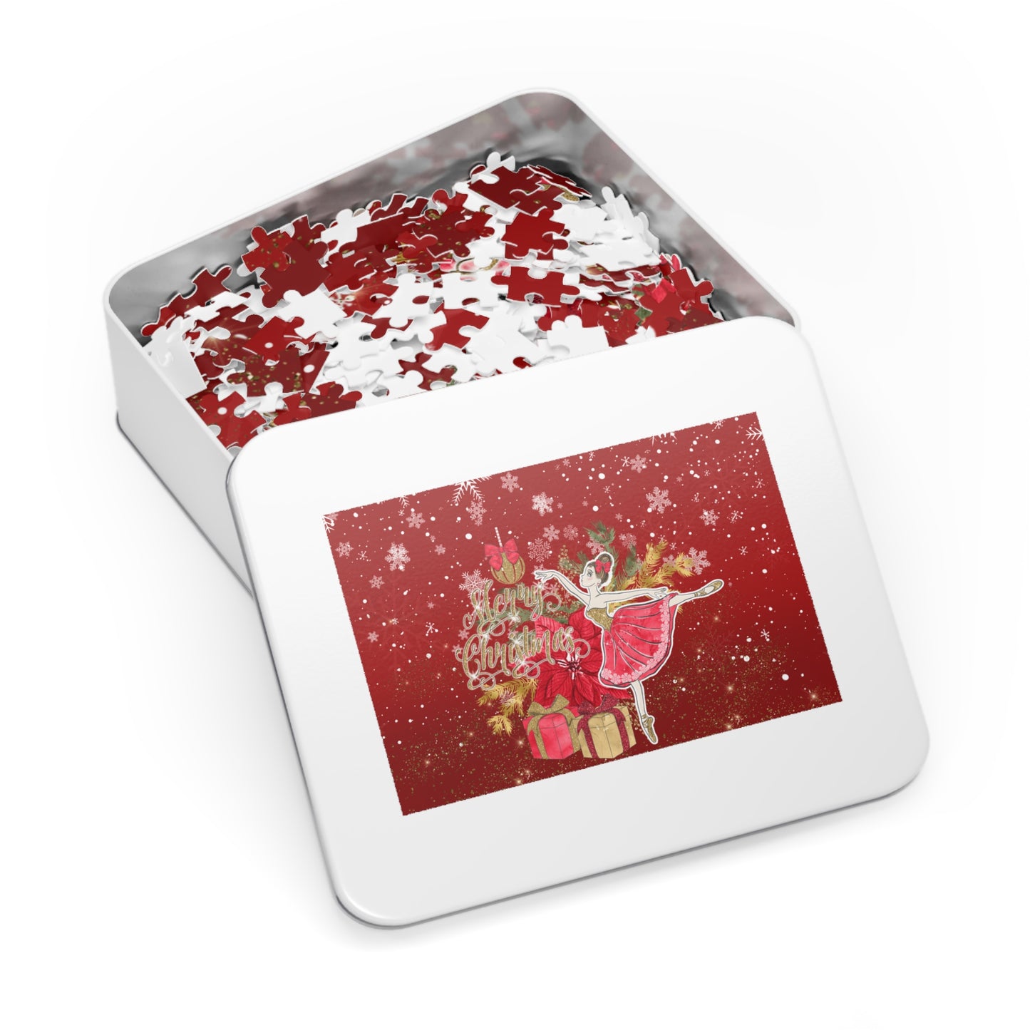 Puzzle, Christmas Sugarplum, Personalised/Non-Personalised (30, 110, 252, 500,1000-Piece)