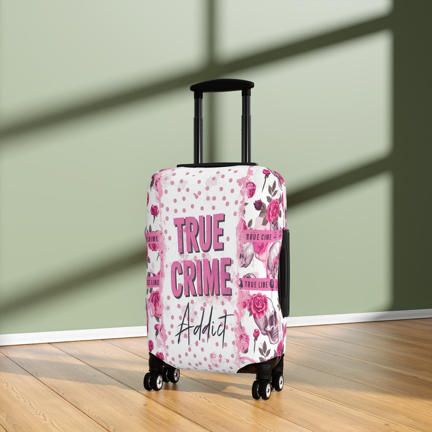 Luggage Cover, True Crime Addict, awd-1711