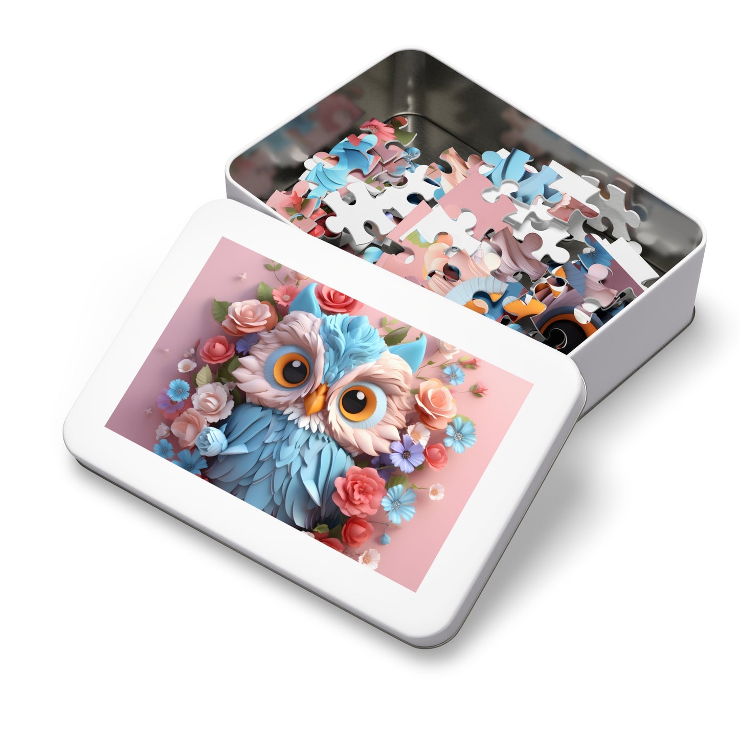 Jigsaw Puzzle, Owl, Personalised/Non-Personalised (30, 110, 252, 500,1000-Piece)