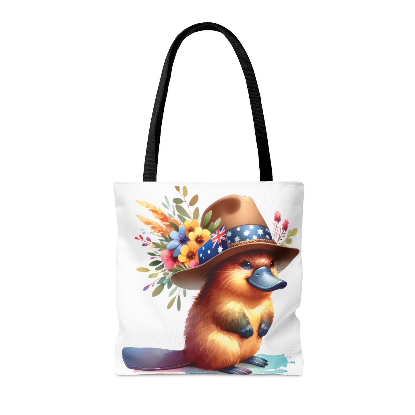 Tote Bag, Australian Animals, Platypus, Personalised/Non-Personalised Tote bag