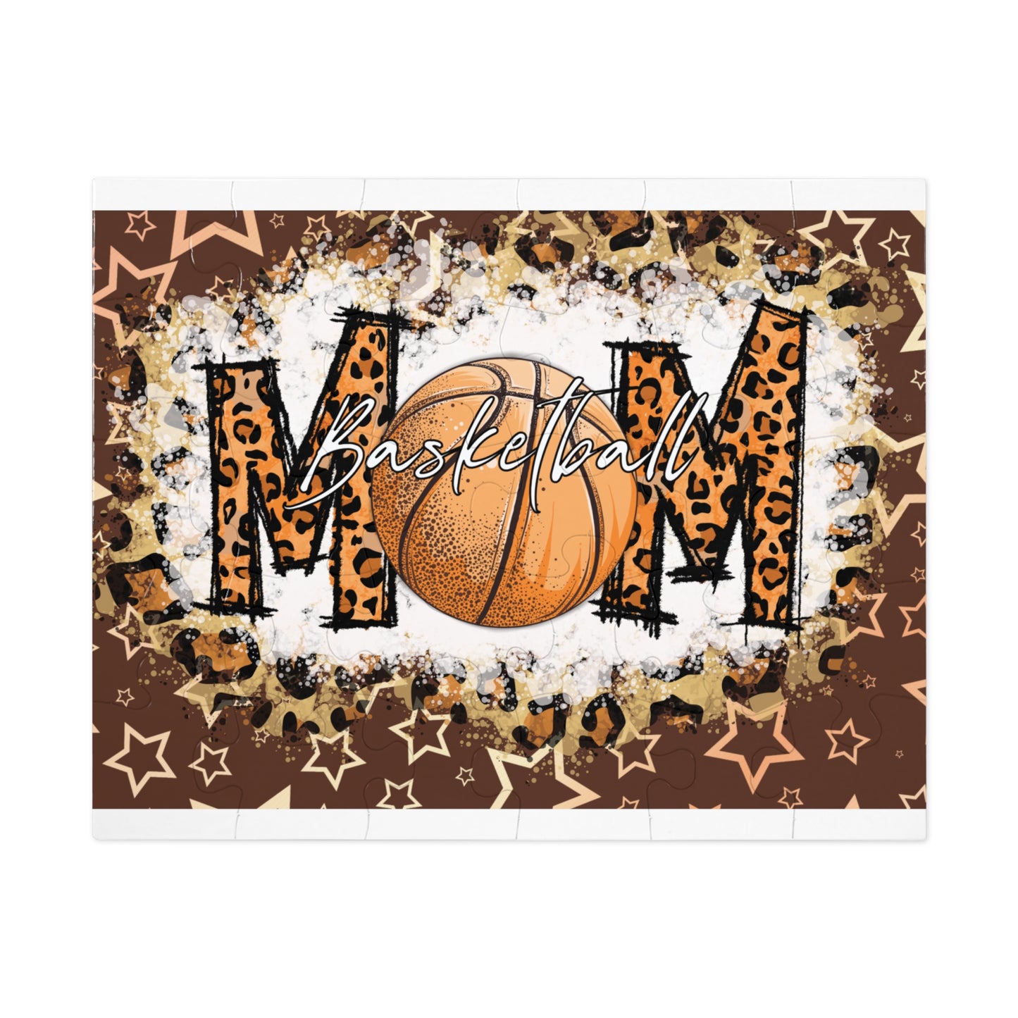 Jigsaw Puzzle in Tin, Basketball Mom, Personalised/Non-Personalised, awd-407 (30, 110, 252, 500,1000-Piece)