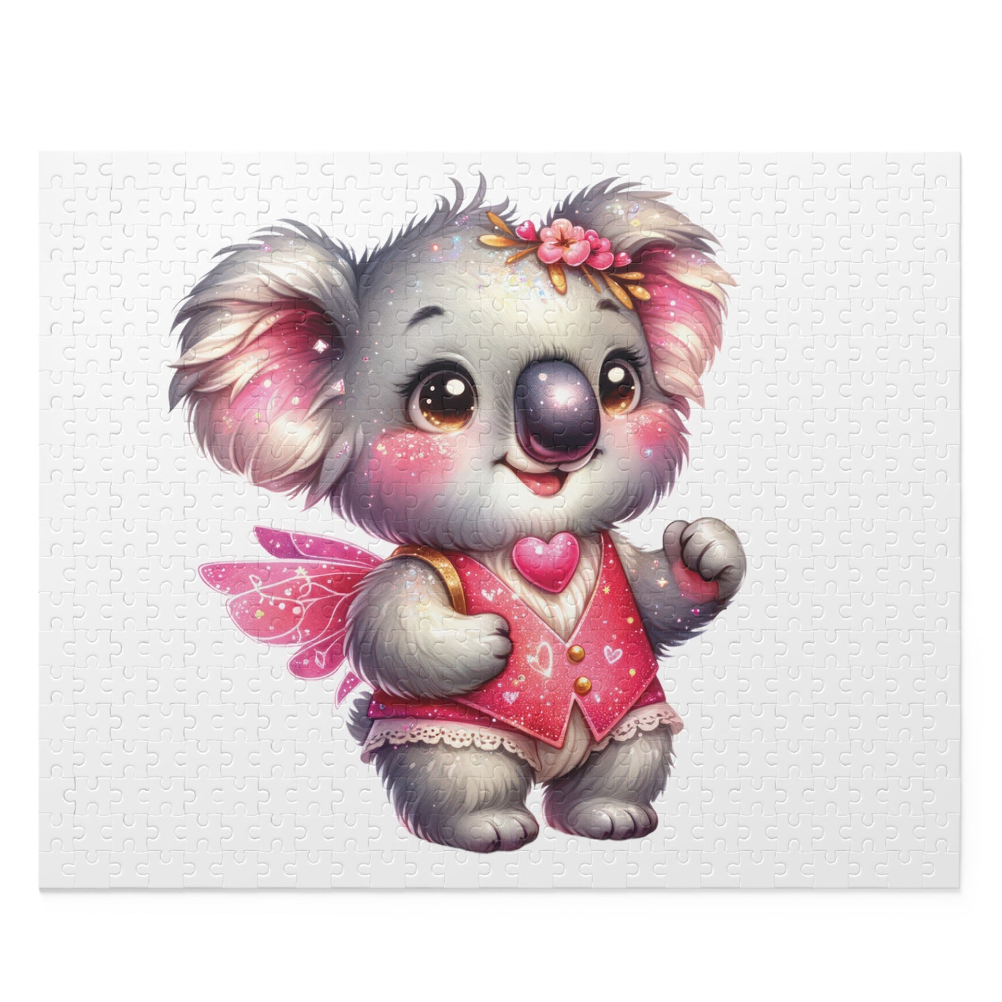 Personalised/Non-Personalised Puzzle, Koala, Fairy(120, 252, 500-Piece)