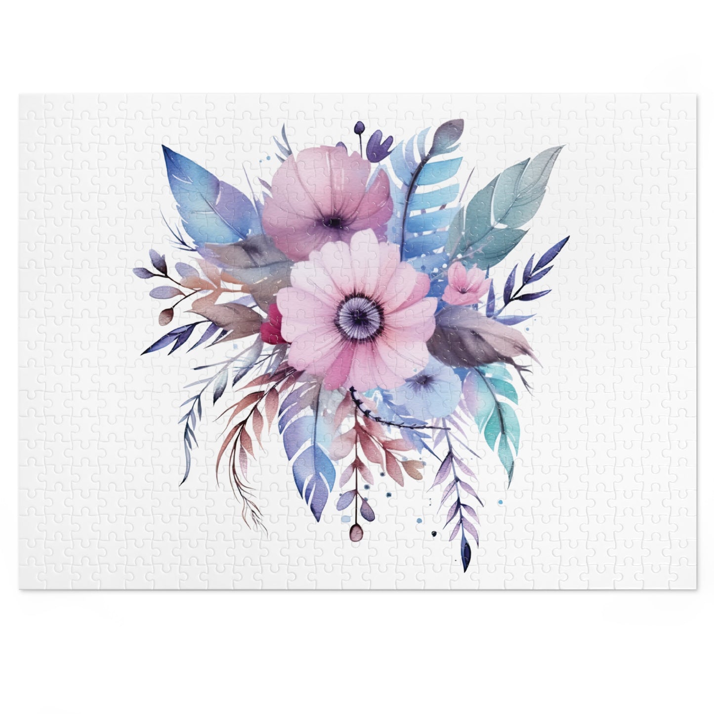 Jigsaw Puzzle, Floral, Personalised/Non-Personalised (30, 110, 252, 500,1000-Piece)