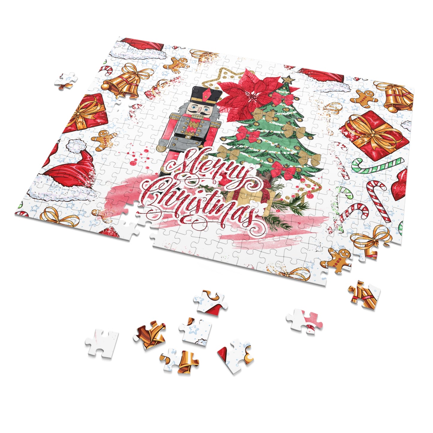 Puzzle, Christmas Nutcracker, Personalised/Non-Personalised (30, 110, 252, 500,1000-Piece)